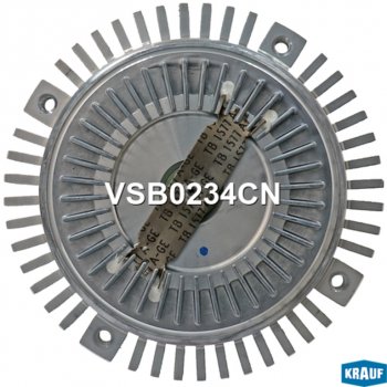 3 399 р. Вискомуфта VW Passat (97-05) AUDI A4 (95-07) SKODA Superb (01-08) привода вентилятора KRAUF KRAUF vsb0234cn  с доставкой в г. Майкоп. Увеличить фотографию 1