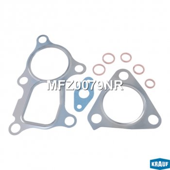 689 р. Прокладка MITSUBISHI L200 (08-) турбокомпрессора (комплект) KRAUF KRAUF mfz0079nr KRAUF mfz0079nr  с доставкой в г. Майкоп. Увеличить фотографию 1