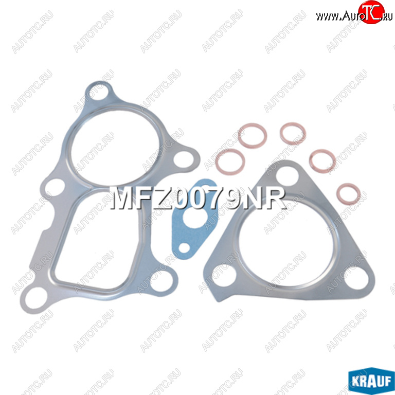 689 р. Прокладка MITSUBISHI L200 (08-) турбокомпрессора (комплект) KRAUF KRAUF mfz0079nr KRAUF mfz0079nr  с доставкой в г. Майкоп