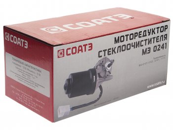 2 169 р. Мотор-редуктор стеклоочистителя ВАЗ-2101-2107,2121 СОАТЭ СОАТЭ мэ 0241  с доставкой в г. Майкоп. Увеличить фотографию 3