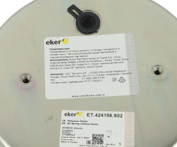 3 499 р. Пневморессора SCHMITZ (без стакана) (2отв.M10,1 отв.M22х1.5,низ отв.M12мм) высокая EKER EKER 424158.s02  с доставкой в г. Майкоп. Увеличить фотографию 3