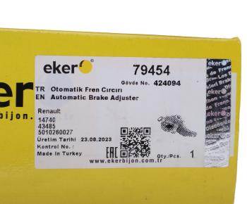 3 799 р. Рычаг тормоза регулировочный RENAULT Premium,Magnum задний правый EKER EKER 79454  с доставкой в г. Майкоп. Увеличить фотографию 5