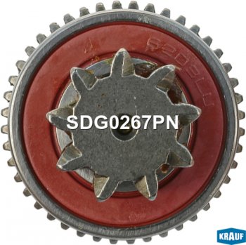 1 979 р. Привод стартера VW Caddy (96-00) SKODA Fabia (95-02) (бендикс) KRAUF KRAUF sdg0267pn  с доставкой в г. Майкоп. Увеличить фотографию 2