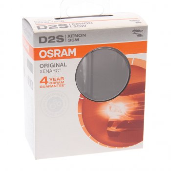 4 599 р. Лампа ксеноновая D2S 35W P32d-2 4100K 85V 3200лм блистер (1шт.) Original OSRAM OSRAM 66240-scb   с доставкой в г. Майкоп. Увеличить фотографию 2