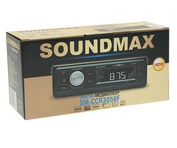 1 399 р. Магнитола автомобильная 1DIN SOUNDMAX SOUNDMAX sm-ccr3056f SOUNDMAX sm-ccr3056f  с доставкой в г. Майкоп. Увеличить фотографию 3