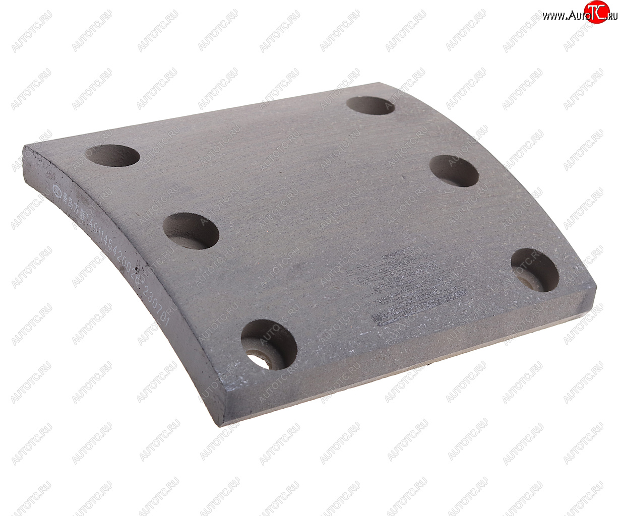 222 р. Накладка тормозной колодки SITRAK HOWO передней (короткая) OE SITRAK wg9100440026  с доставкой в г. Майкоп