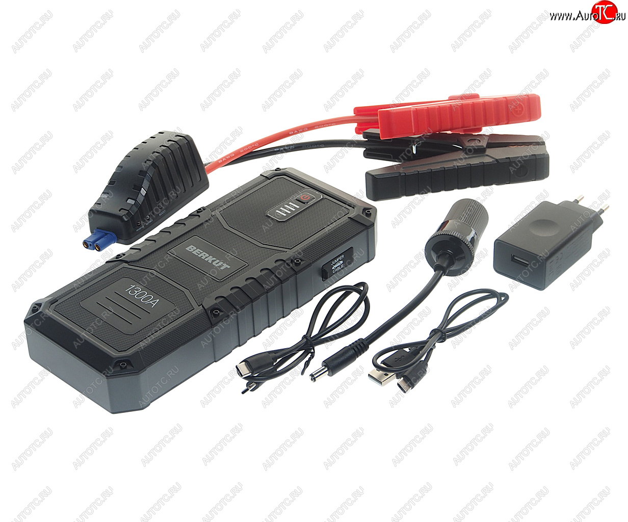 20 399 р. Устройство пусковое 12V 1300A 20800мАч пыле-влагозащита IP66 (power bank) BERKUT BERKUT jsl-25000  с доставкой в г. Майкоп
