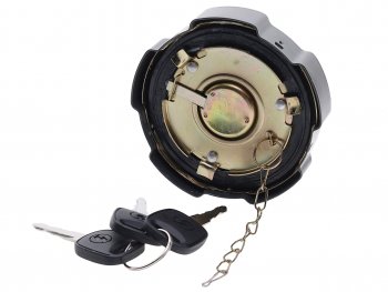 1 279 р. Крышка бака топливного SHACMAN SHAANXI X3000,X6000 с ключами OE SHACMAN dz91189550023  с доставкой в г. Майкоп. Увеличить фотографию 2