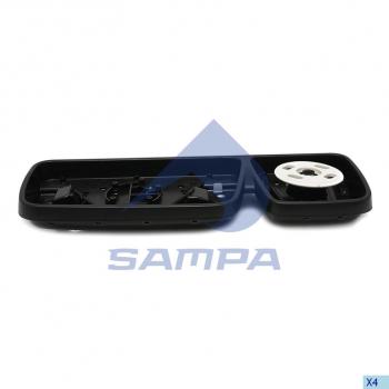 3 699 р. Корпус MERCEDES Actros зеркала заднего вида левого SAMPA SAMPA 208.023  с доставкой в г. Майкоп. Увеличить фотографию 1