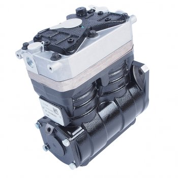 45 999 р. Компрессор SHACMAN SHAANXI дв.WP12 (2 цилиндровый) OE SHACMAN 612630030405  с доставкой в г. Майкоп. Увеличить фотографию 2