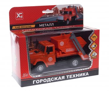 1 169 р. Модель автомобиля ЗИЛ-4331 (мусорка) металлическая NO NAME xg 877-a92b  с доставкой в г. Майкоп. Увеличить фотографию 1