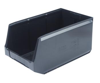 719 р. Лоток складской 500х300х250мм черный IPLAST IPLAST ip-565617  с доставкой в г. Майкоп. Увеличить фотографию 1