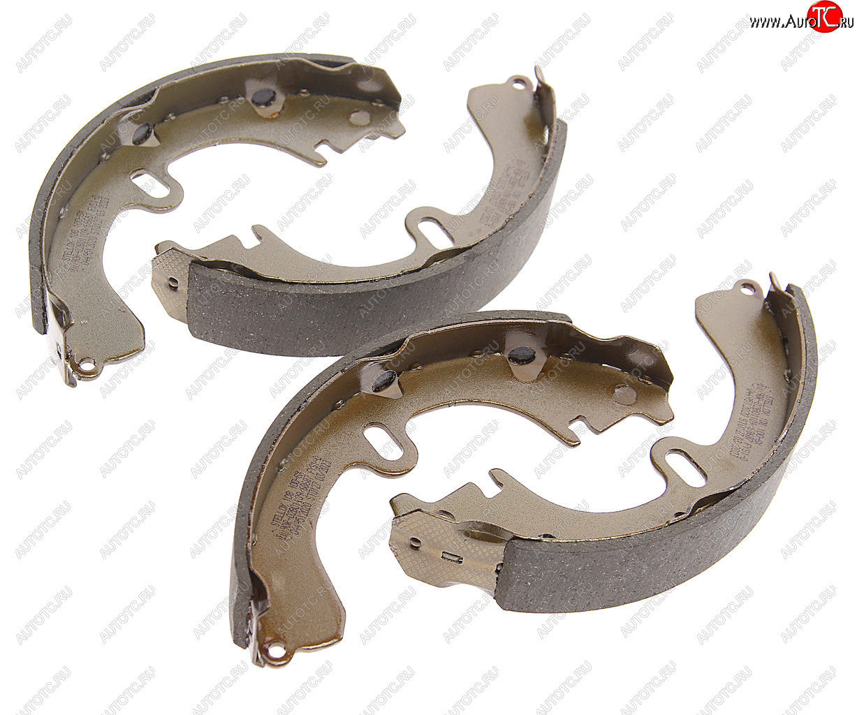 1 299 р. Колодки тормозные барабанные (4шт.) STELLOX Toyota Corolla E120 хэтчбек 5 дв. дорестайлинг (2000-2004)  с доставкой в г. Майкоп