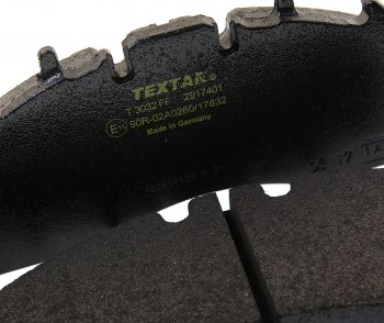 17 399 р. Колодки тормозные VOLVO RENAULT дисковые (249x110x29) (4шт.) TEXTAR TEXTAR 2917401  с доставкой в г. Майкоп. Увеличить фотографию 3