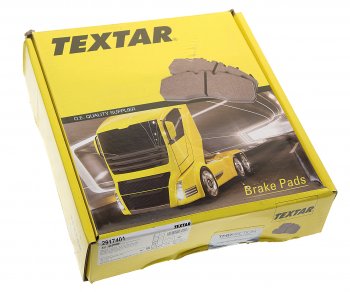 17 399 р. Колодки тормозные VOLVO RENAULT дисковые (249x110x29) (4шт.) TEXTAR TEXTAR 2917401  с доставкой в г. Майкоп. Увеличить фотографию 4