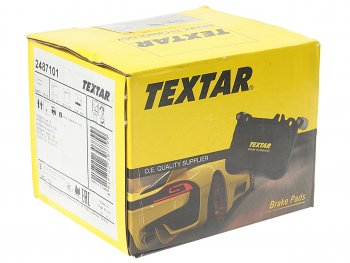 2 699 р. Колодки тормозные задние (4шт.) TEXTAR Suzuki Grand Vitara JT 5 дверей дорестайлинг (2005-2008)  с доставкой в г. Майкоп. Увеличить фотографию 2