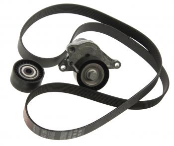 11 749 р. Комплект приводного ремня NISSAN Qashqai (07-13),X-Trail (07-) (2.0 DCI) комплект GATES GATES k017pk1705  с доставкой в г. Майкоп. Увеличить фотографию 1