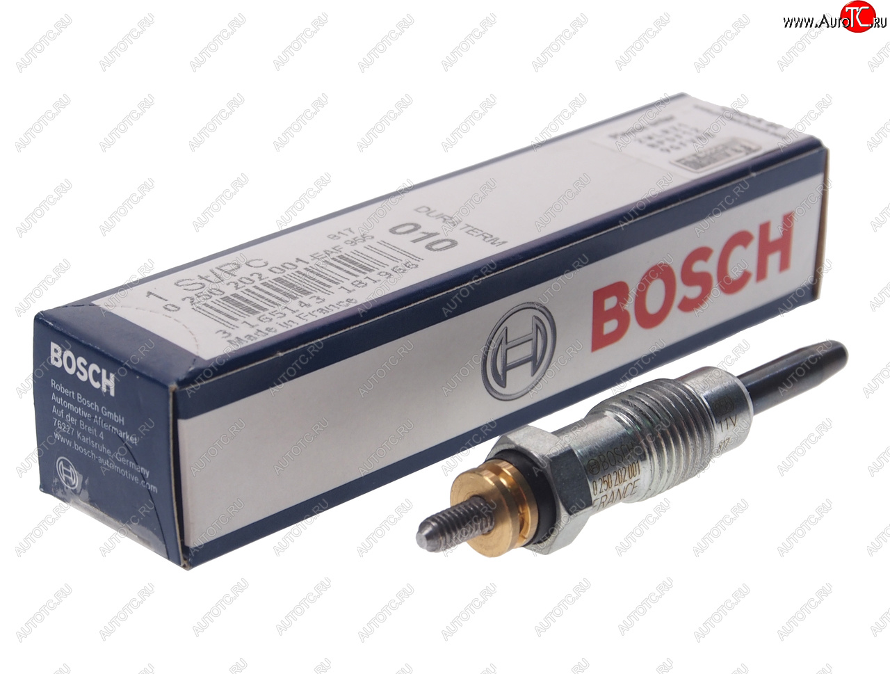 1 399 р. Свеча накаливания OPEL Arena (97-01) BOSCH BOSCH 0250202001  с доставкой в г. Майкоп