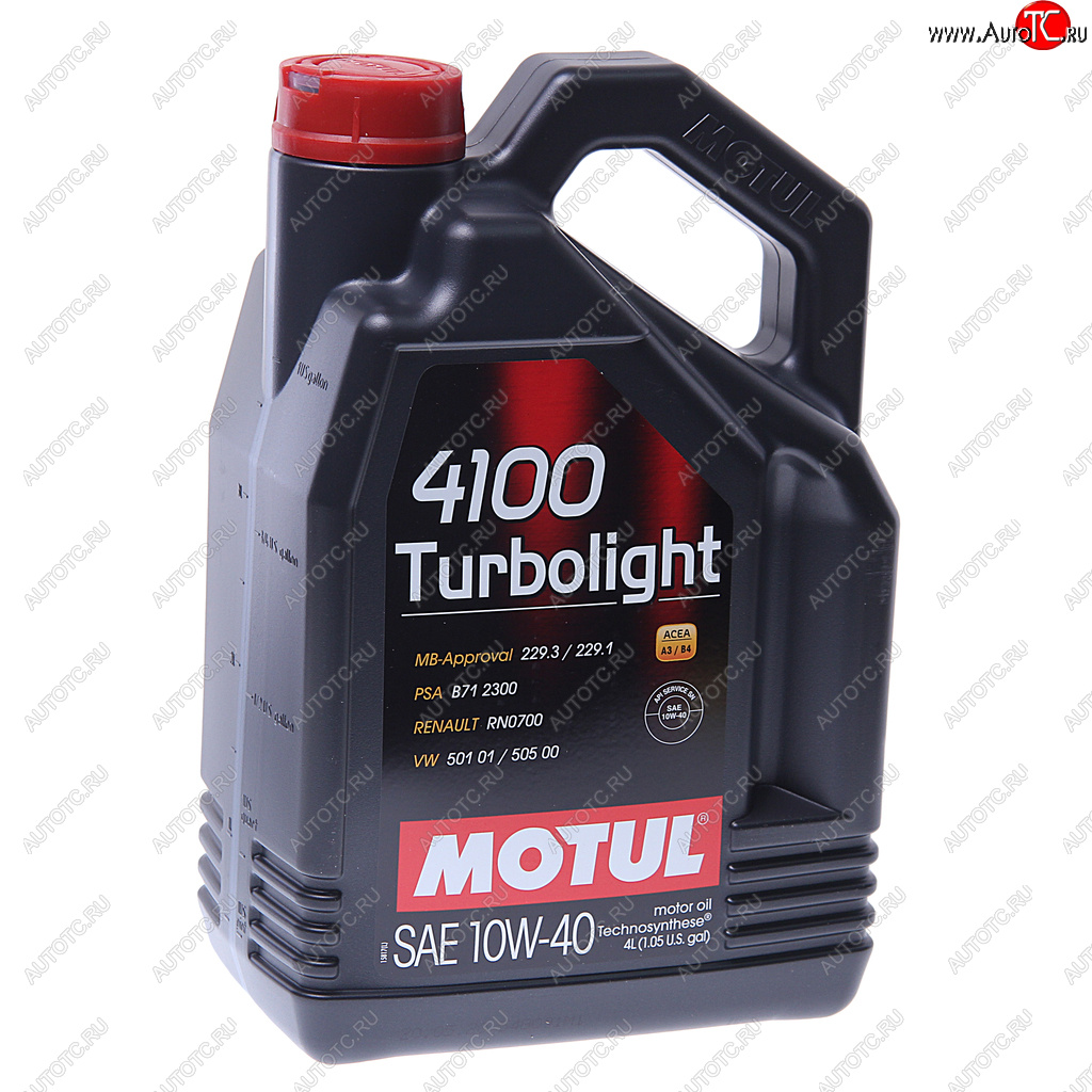3 399 р. Масло моторное 4100 TURBOLIGHT 10W40 п/синт.4л MOTUL MOTUL 109462 MOTUL 109462  с доставкой в г. Майкоп