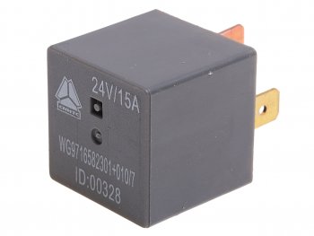 299 р. Реле электромагнитное 24V 5-ти контактное (15A) SITRAK HOWO OE SITRAK wg9716582301+0107  с доставкой в г. Майкоп. Увеличить фотографию 2