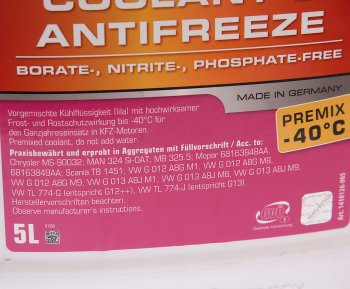 3 499 р. Антифриз красный -40C 5л C12 готовый RAVENOL RAVENOL 1410126005 RAVENOL 1410126005  с доставкой в г. Майкоп. Увеличить фотографию 2