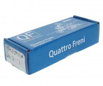 779 р. Колодки тормозные мото KAWASAKI передние слева (2шт.) QUATTRO FRENI QUATTRO FRENI qf910  с доставкой в г. Майкоп. Увеличить фотографию 3