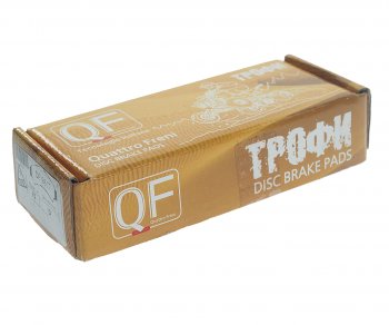 2 599 р. Колодки тормозные мото CF STELS передние (2шт.) ТРОФИ QUATTRO FRENI QUATTRO FRENI qf931t  с доставкой в г. Майкоп. Увеличить фотографию 3
