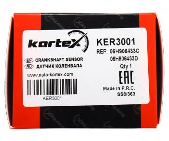 1 559 р. Датчик положения коленвала VW Amarok,Golf,Jetta,Passat AUDI A3,A4,Q3,Q5 SKODA Octavia,Yeti KORTEX KORTEX ker3001  с доставкой в г. Майкоп. Увеличить фотографию 3