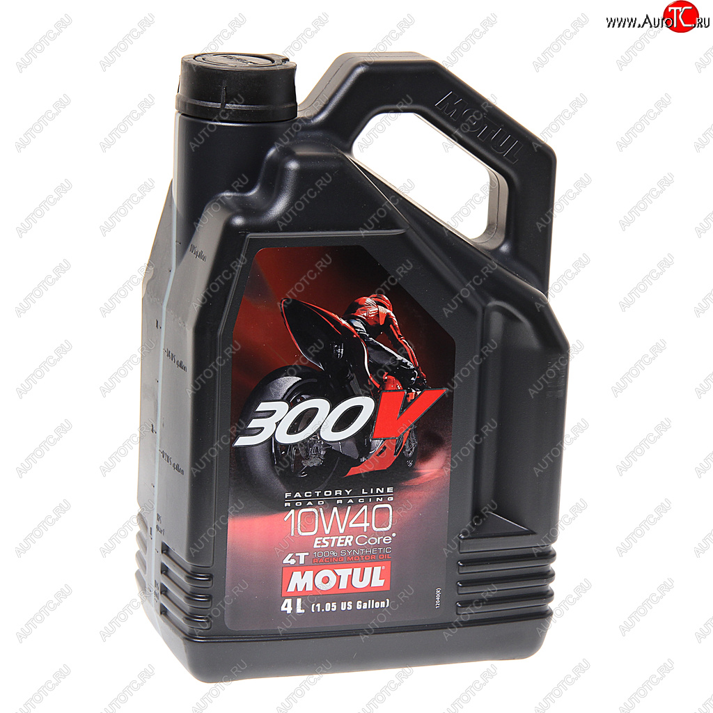 8 549 р. Масло моторное для 4-х тактных двигателей 300V 4T FACTOTY LINE 10W40 синт.4л MOTUL MOTUL 104121  с доставкой в г. Майкоп