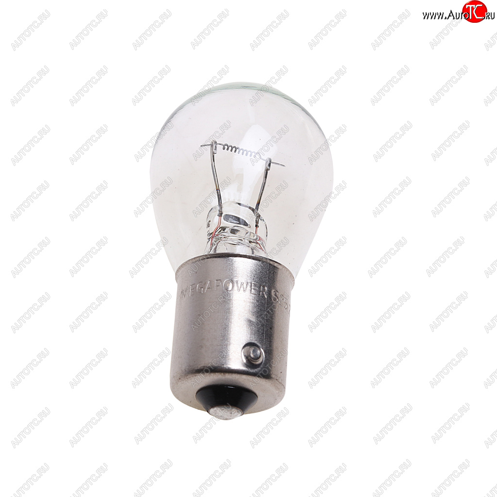 32 р. Лампа 24V P21W BA15s Standart MEGAPOWER MEGAPOWER 370-33-054  с доставкой в г. Майкоп