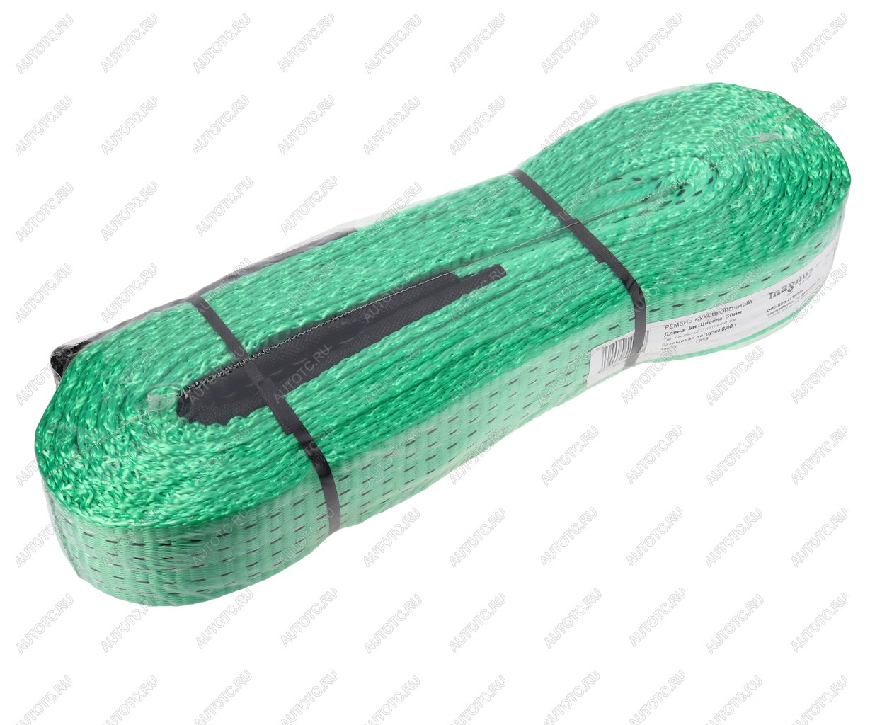 1 089 р. Трос буксировочный 8т 5м-50мм ленточный (петля-петля) MAGNUS-PROFI MAGNUS-PROFI sz054174  с доставкой в г. Майкоп