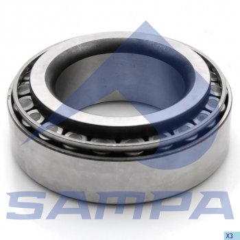 2 999 р. Подшипник ступицы DAF (80x140x46) SAMPA SAMPA 051.209  с доставкой в г. Майкоп. Увеличить фотографию 1