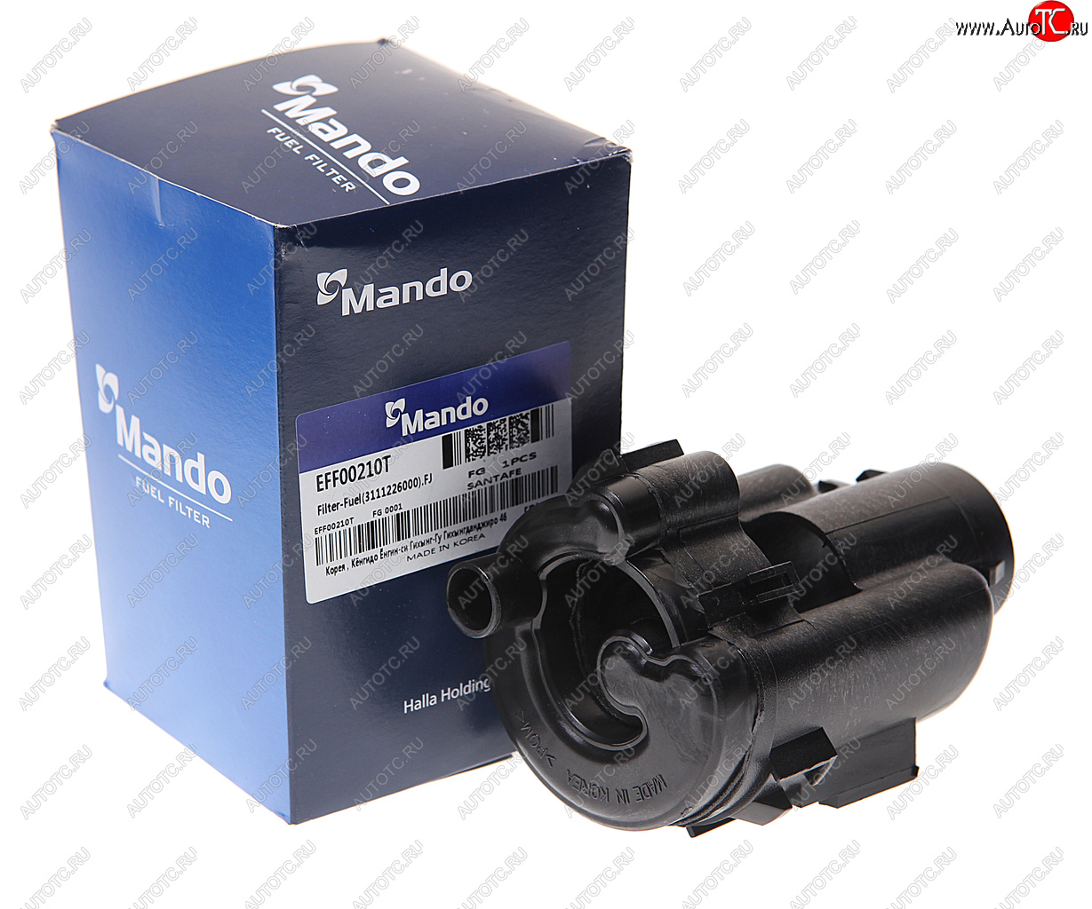 1 079 р. Фильтр топливный HYUNDAI Santa Fe (00-) MANDO MANDO eff00210t MANDO eff00210t  с доставкой в г. Майкоп