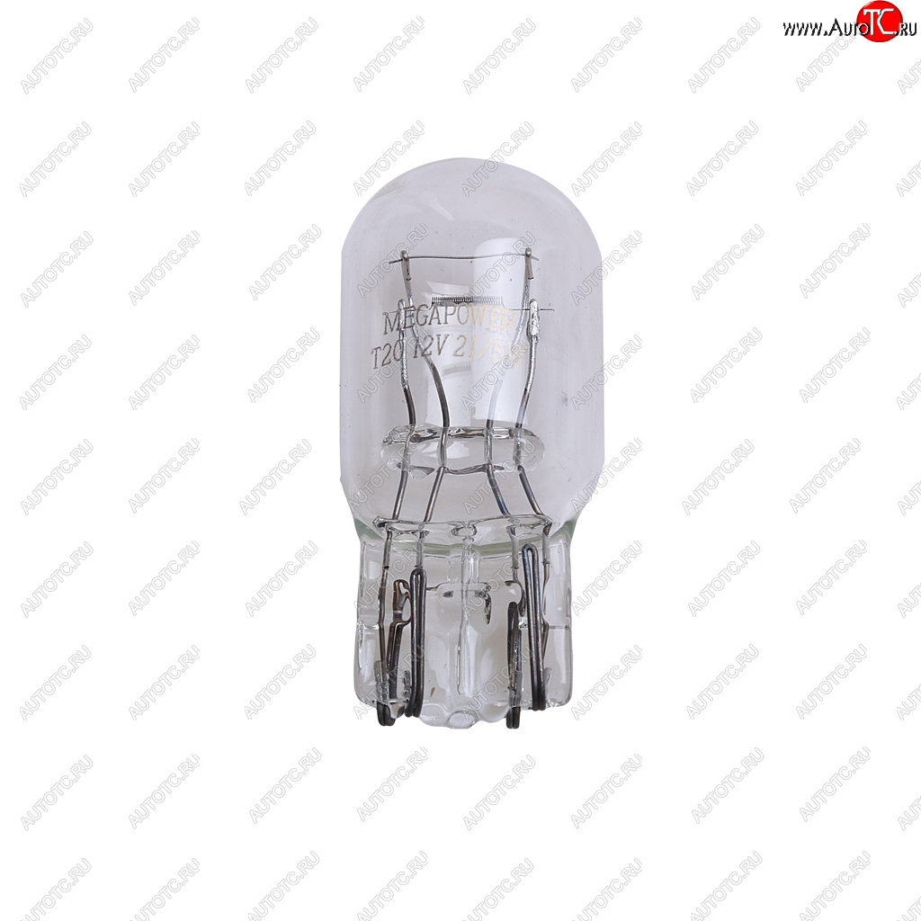 62 р. Лампа 12V W215W W3x16q Standart MEGAPOWER MEGAPOWER 370-33-066  с доставкой в г. Майкоп