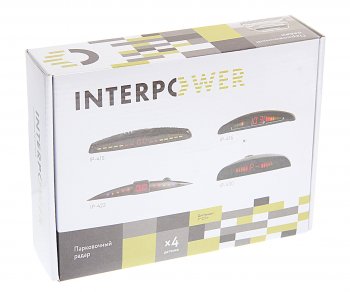 2 299 р. Датчик парковки d=19мм INTERPOWER INTERPOWER ip-415 (19mm) (4 датчика) white  с доставкой в г. Майкоп. Увеличить фотографию 4