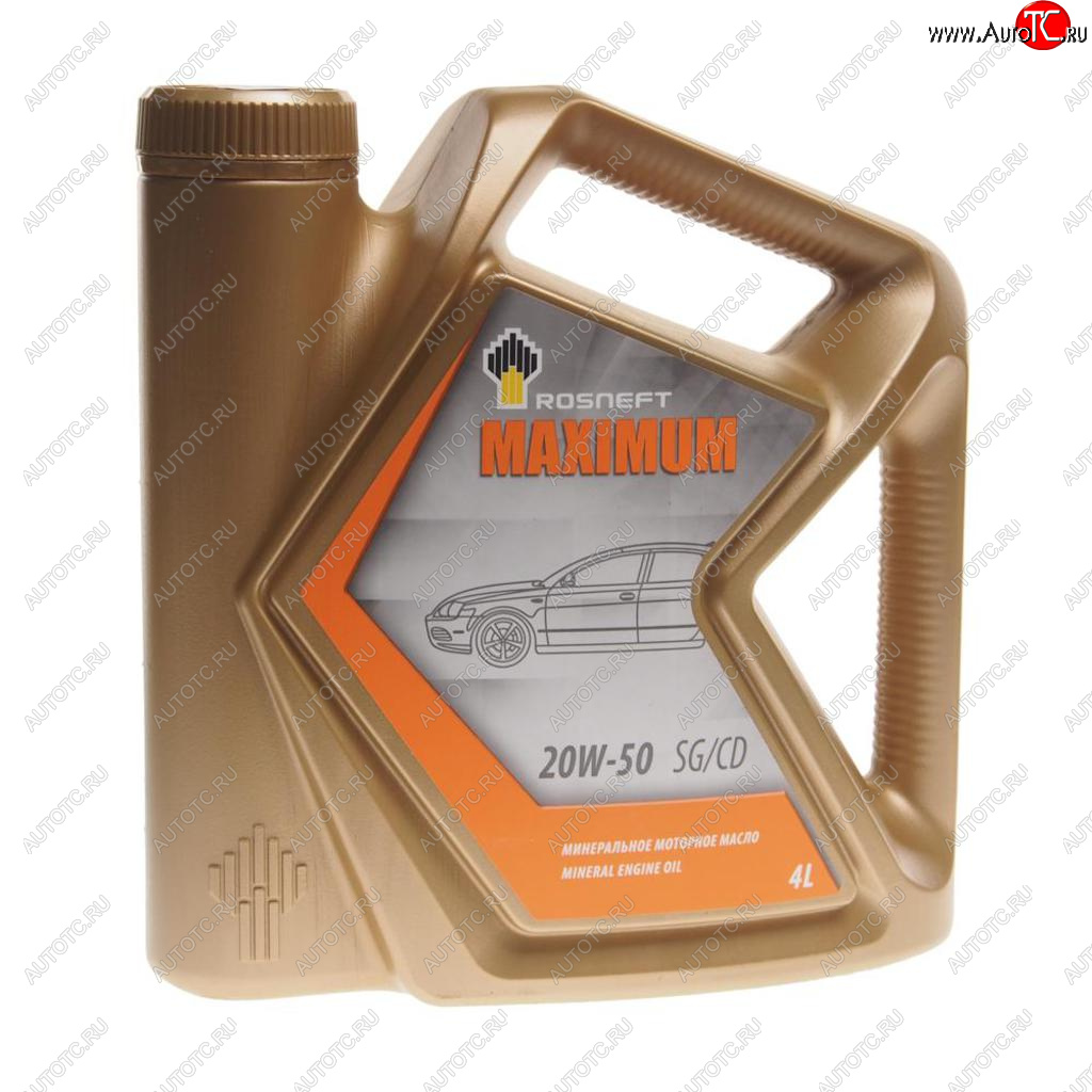 1 169 р. Масло моторное MAXIMUM 20W50 SG/CD мин.4л РОСНЕФТЬ РОСНЕФТЬ 40814542 РОСНЕФТЬ 40814542  с доставкой в г. Майкоп