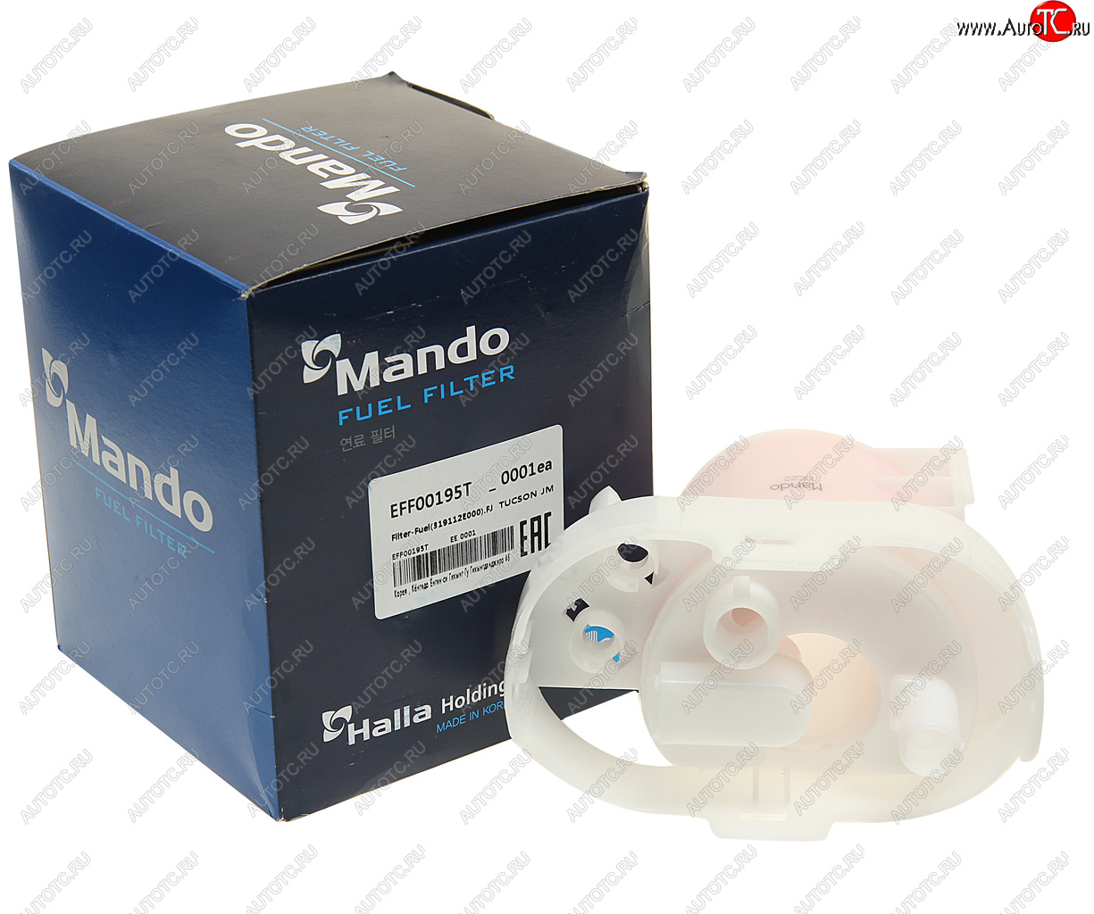 2 399 р. Фильтр топливный HYUNDAI Tucson KIA Sportage (06-) (2.0) MANDO MANDO eff00195t MANDO eff00195t  с доставкой в г. Майкоп