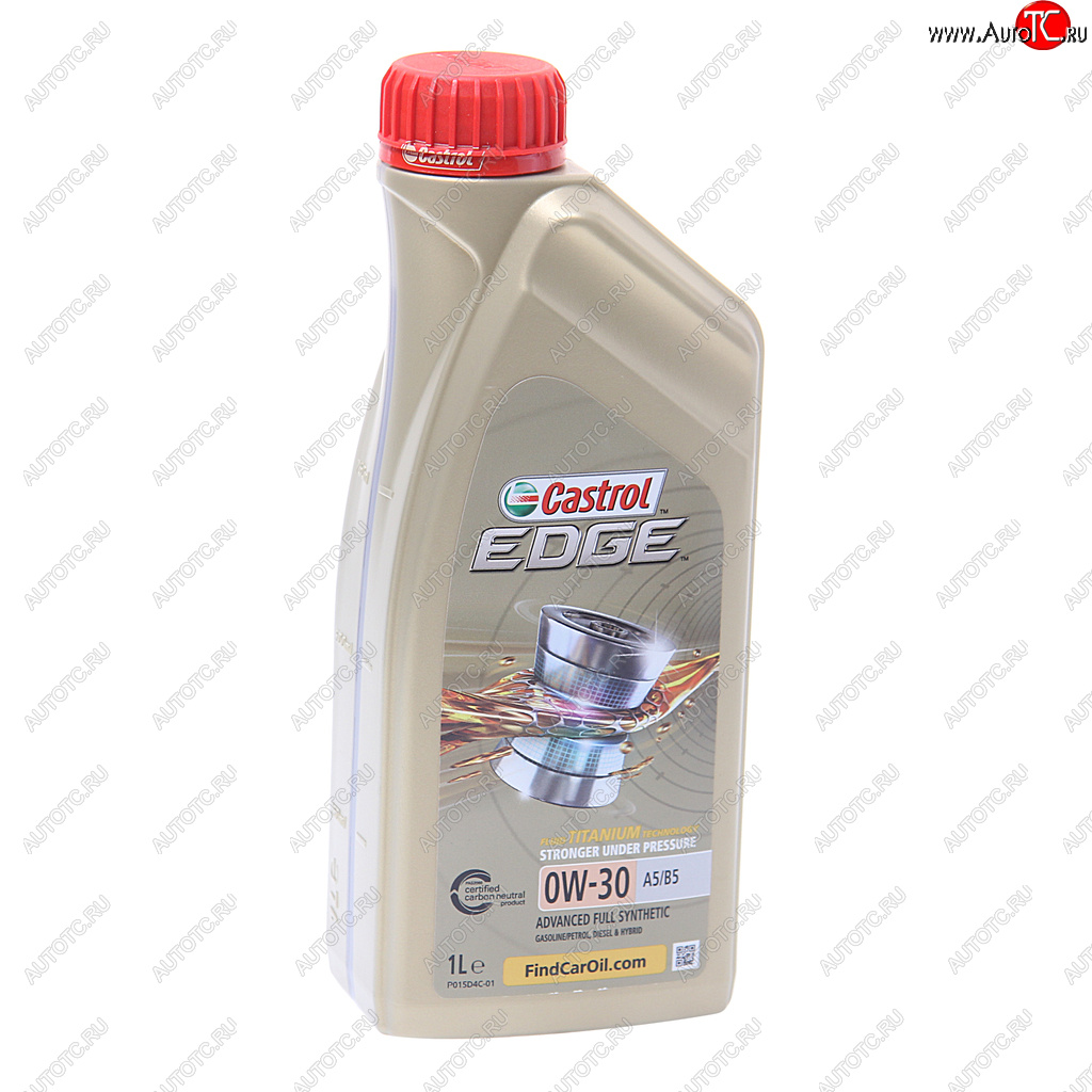 1 999 р. Масло моторное EDGE TITANIUM FST A5B5 LL01 0W30 синт.1л CASTROL CASTROL 156e3e  с доставкой в г. Майкоп