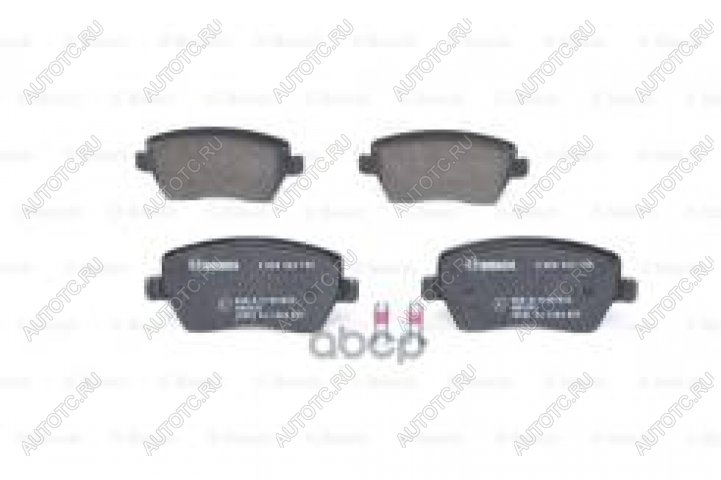 2 499 р. Колодки тормозные передние (4шт.) BOSCH Nissan Note 1 E11 дорестайлинг (2004-2008)  с доставкой в г. Майкоп