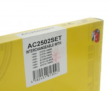 1 639 р. Фильтр воздушный салона NISSAN Almera (N16) JS ASAKASHI JS ASAKASHI ac2502set  с доставкой в г. Майкоп. Увеличить фотографию 4