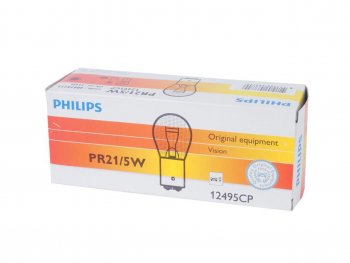 419 р. Лампа 12V PR215W BAW15d PHILIPS PHILIPS 12495cp  с доставкой в г. Майкоп. Увеличить фотографию 2