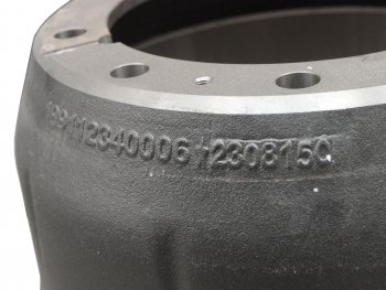 13 399 р. Барабан тормозной SHACMAN SHAANXI F2000 задний OE SHACMAN 99112340006  с доставкой в г. Майкоп. Увеличить фотографию 4