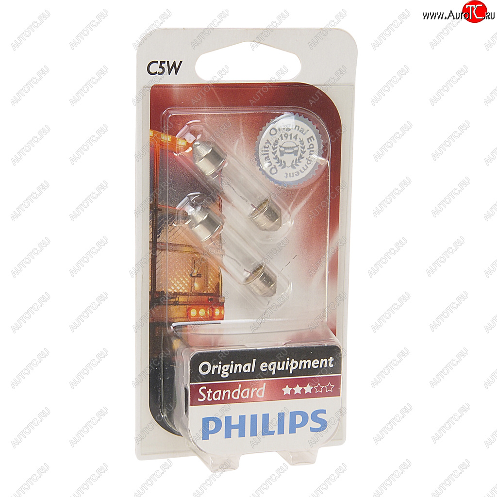 171 р. Лампа 24V C5W SV8.5-8 блистер (2шт.) PHILIPS PHILIPS 13844b2  с доставкой в г. Майкоп