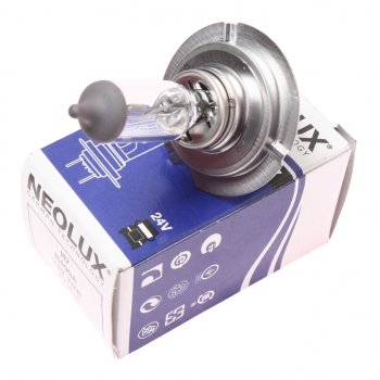 399 р. Лампа 24V H7 70W PX26d 3200K 1750лм Standard NEOLUX NEOLUX n499a  с доставкой в г. Майкоп. Увеличить фотографию 1