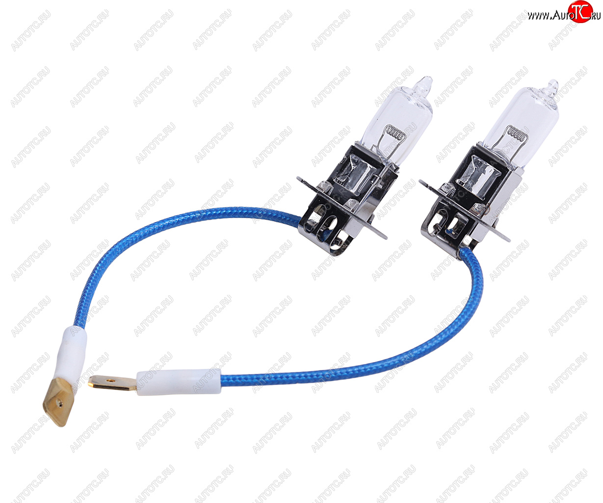 201 р. Лампа 24V H3 70W PK22s бокс (2шт.) Standart MEGAPOWER MEGAPOWER 370-33-016  с доставкой в г. Майкоп