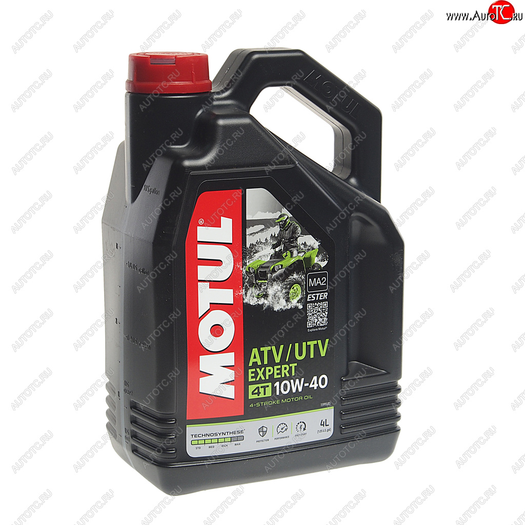 4 999 р. Масло моторное для 4-х тактных двигателей ATV-UTV EXPERT 4T 10W40 п/синт.4л MOTUL MOTUL 105939 MOTUL 105939  с доставкой в г. Майкоп