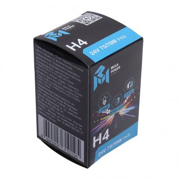 205 р. Лампа 24V H4 7570W P43t-38 Standart MEGAPOWER MEGAPOWER 370-33-023  с доставкой в г. Майкоп. Увеличить фотографию 3