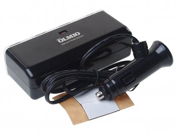 469 р. Разветвитель прикуривателя 3-х гнездовой 12V 1USB OLMIO OLMIO olm-038888  с доставкой в г. Майкоп. Увеличить фотографию 2