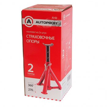 2 699 р. Стойка ремонтная 2т h=270-360мм 2шт. AUTOPROFI AUTOPROFI js-02  с доставкой в г. Майкоп. Увеличить фотографию 2