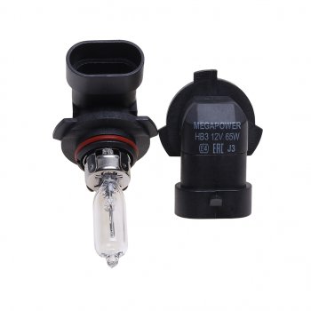 359 р. Лампа 12V HB3 65W P20d бокс (2шт.) Standart MEGAPOWER MEGAPOWER 370-33-040  с доставкой в г. Майкоп. Увеличить фотографию 2